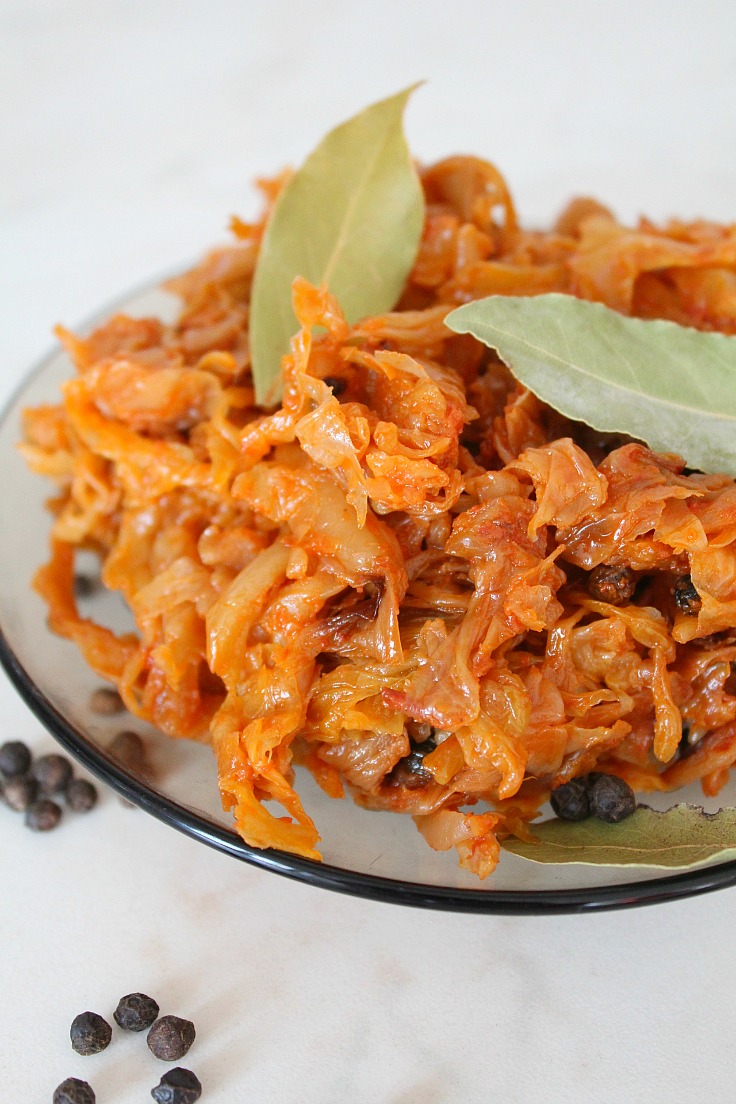 Recipe No meat, oven baked cabbage