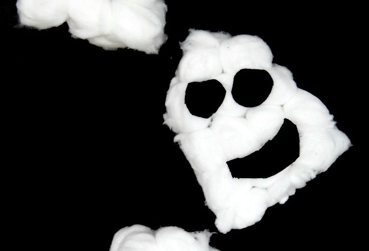 Easy Halloween Ghosts