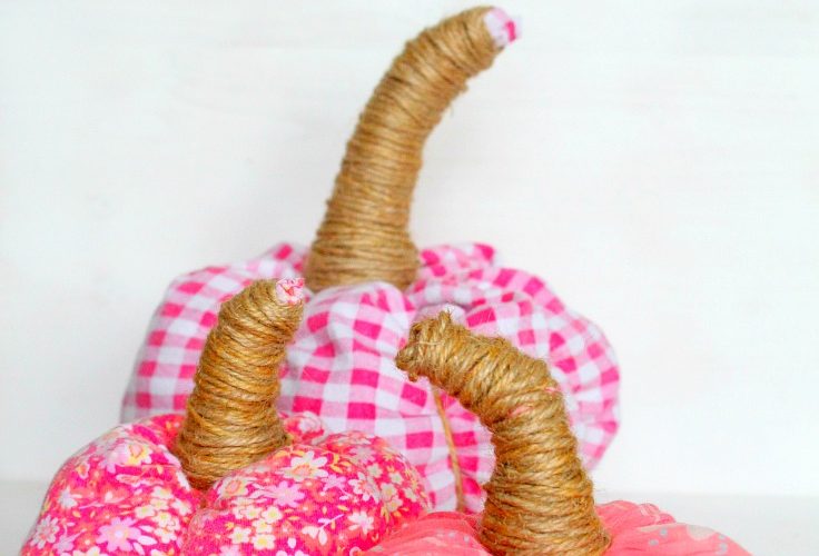 Fabric pumpkins tutorial