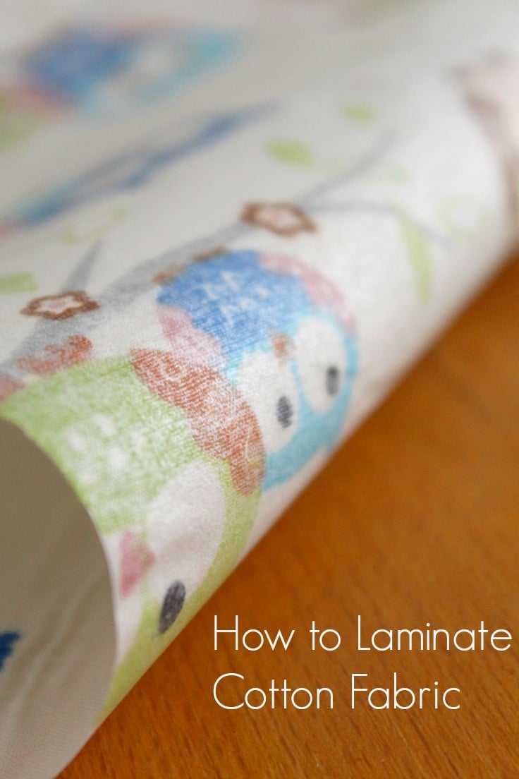 How to Laminate Fabric At Home - Easy Peasy Creative Ideas