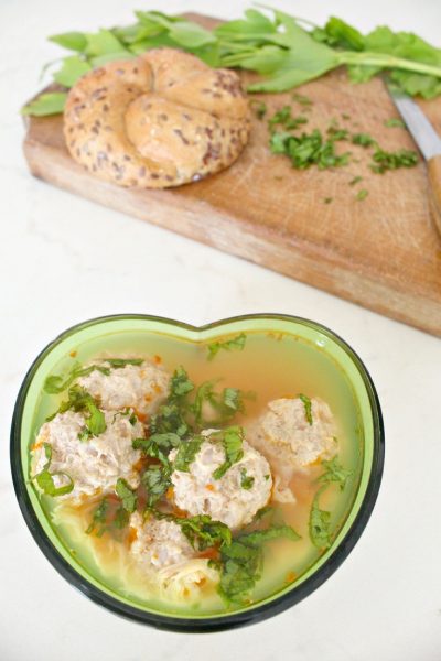 Meatballs broth (sour soup) recipe