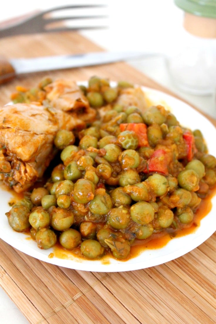 Chicken And Peas Stew Perfect Dinner Idea For Busy Families