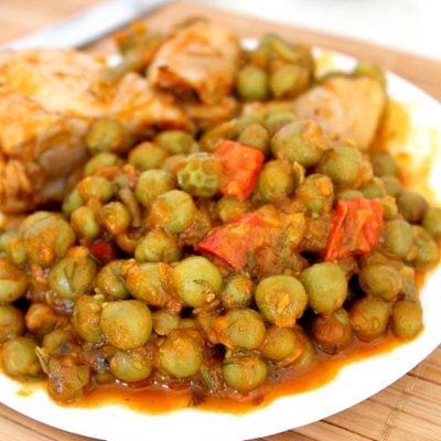 Chicken and Pea stew recipe