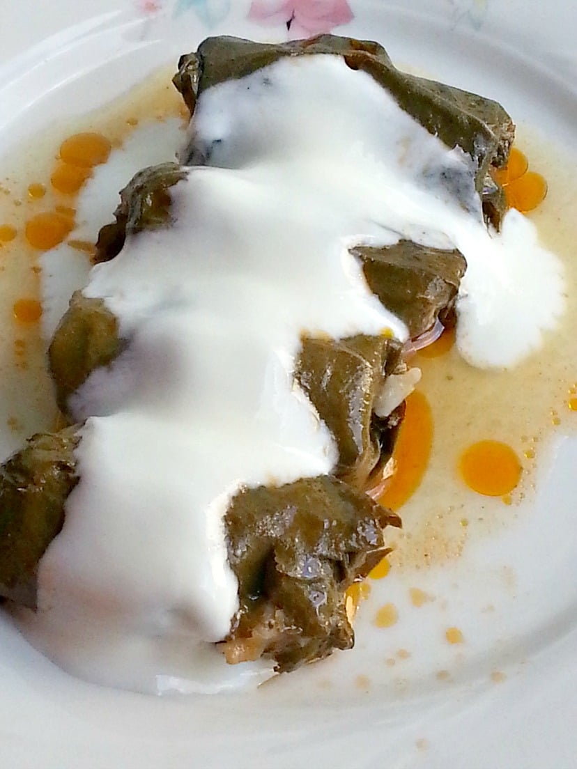Stuffed vine leaves 