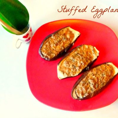 Quick Stuffed Eggplant