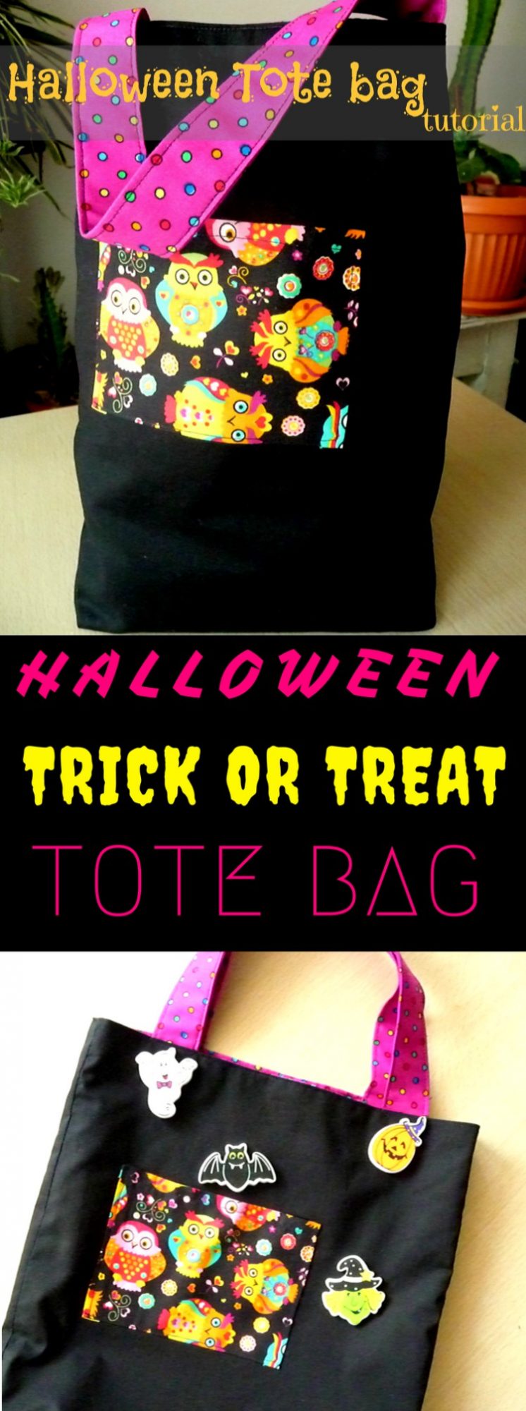 Halloween tote