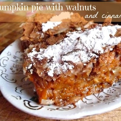 Easy homemade Pumpkin Pie recipe