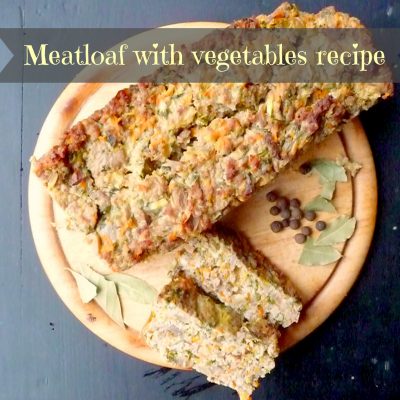 Christmas dinner idea – Meatloaf with lots of vegetables