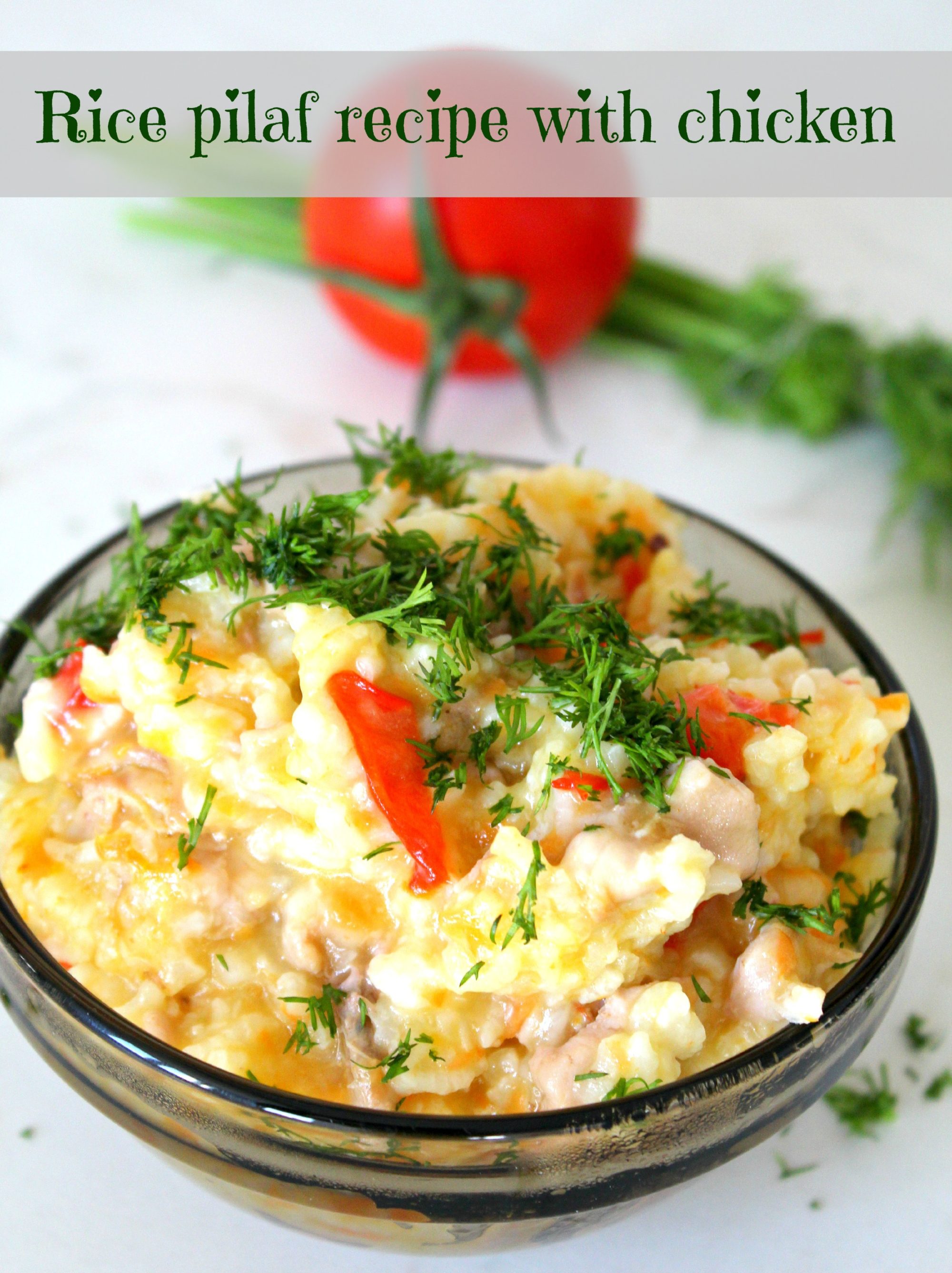 Delicious And Easy Chicken Rice Pilaf - Easy Peasy Creative Ideas