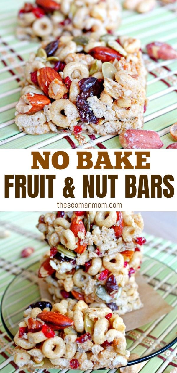 Have you been looking for Cheerios recipes? Give these yummilicious fruit and nut bars a try this summer! Made with almonds, dry gooseberry and crispy Cheerios, these no bake bars are so quick to make, the perfect summer snack for the kiddos! via @petroneagu