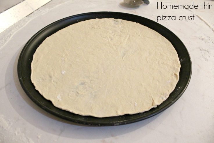 How to make thin pizza crust