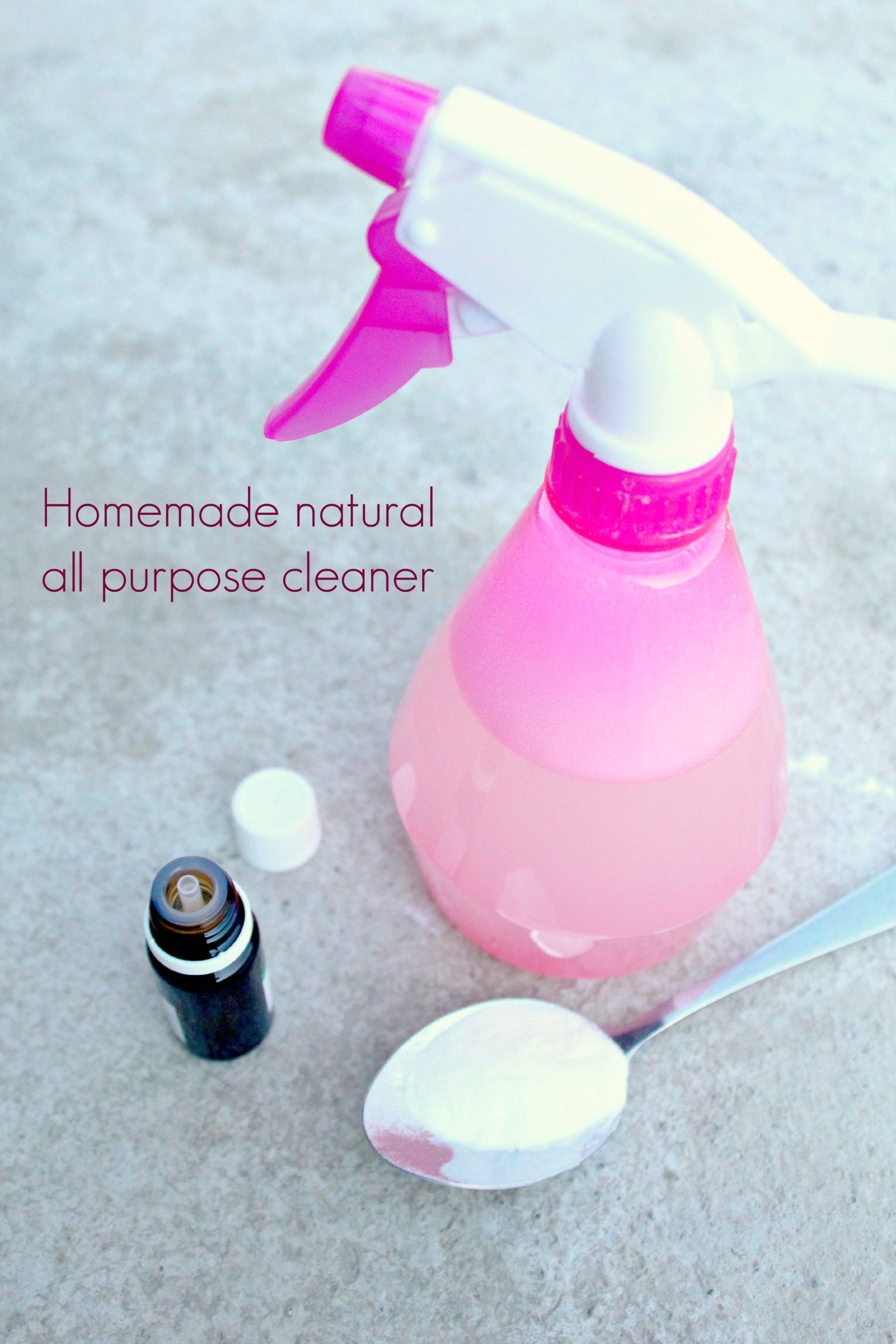 Simple DIY All-Purpose Disinfectant Cleaners