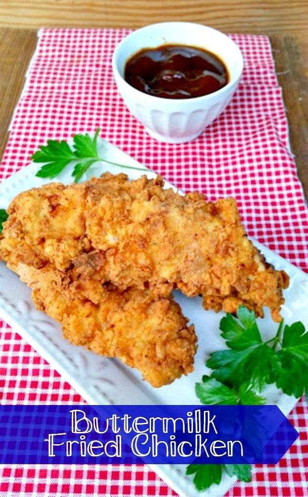 Buttermilk fried chicken recipe