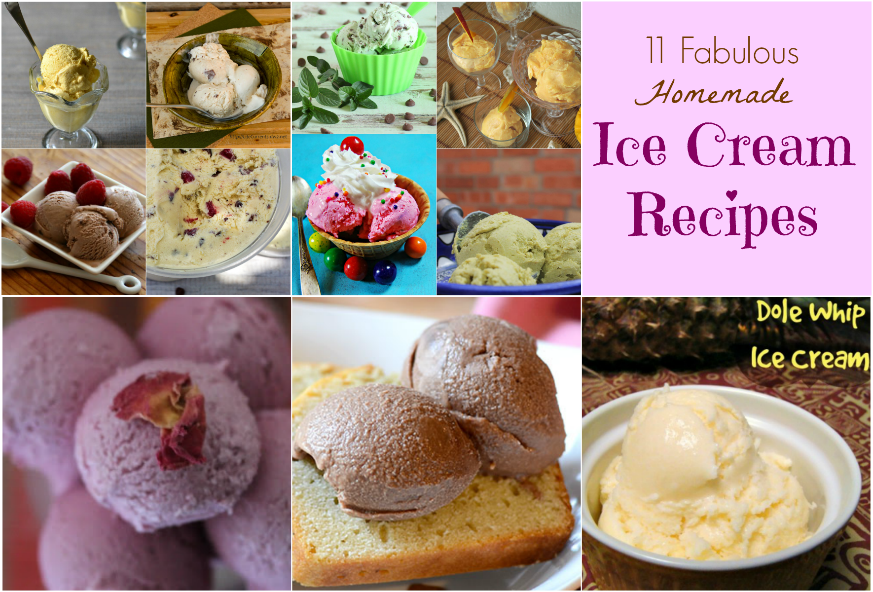 Homemade Ice Cream Recipes 