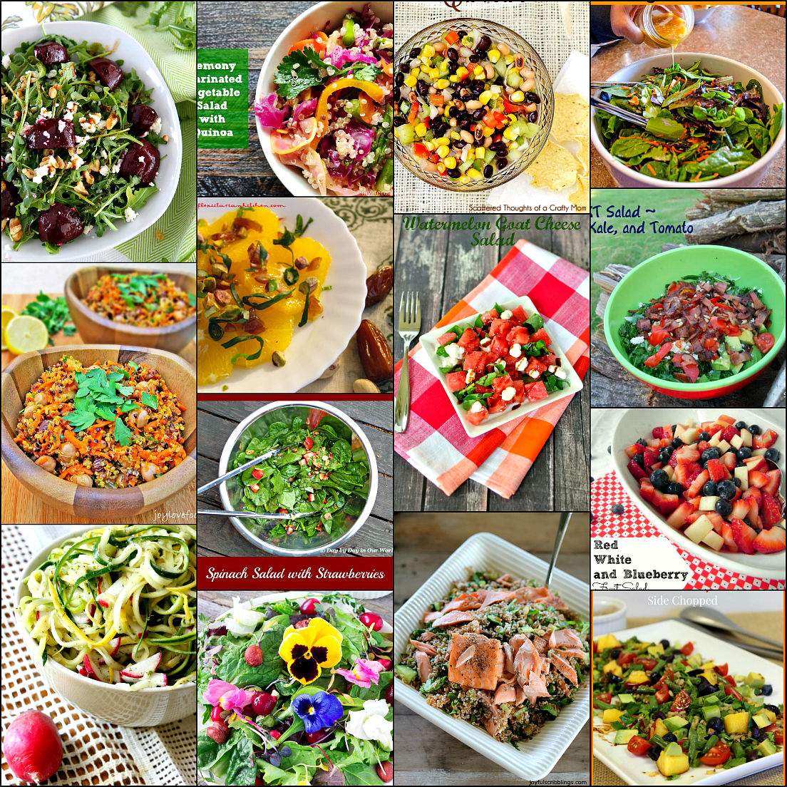 Light Tasty Summer Salads - The Seaman Mom