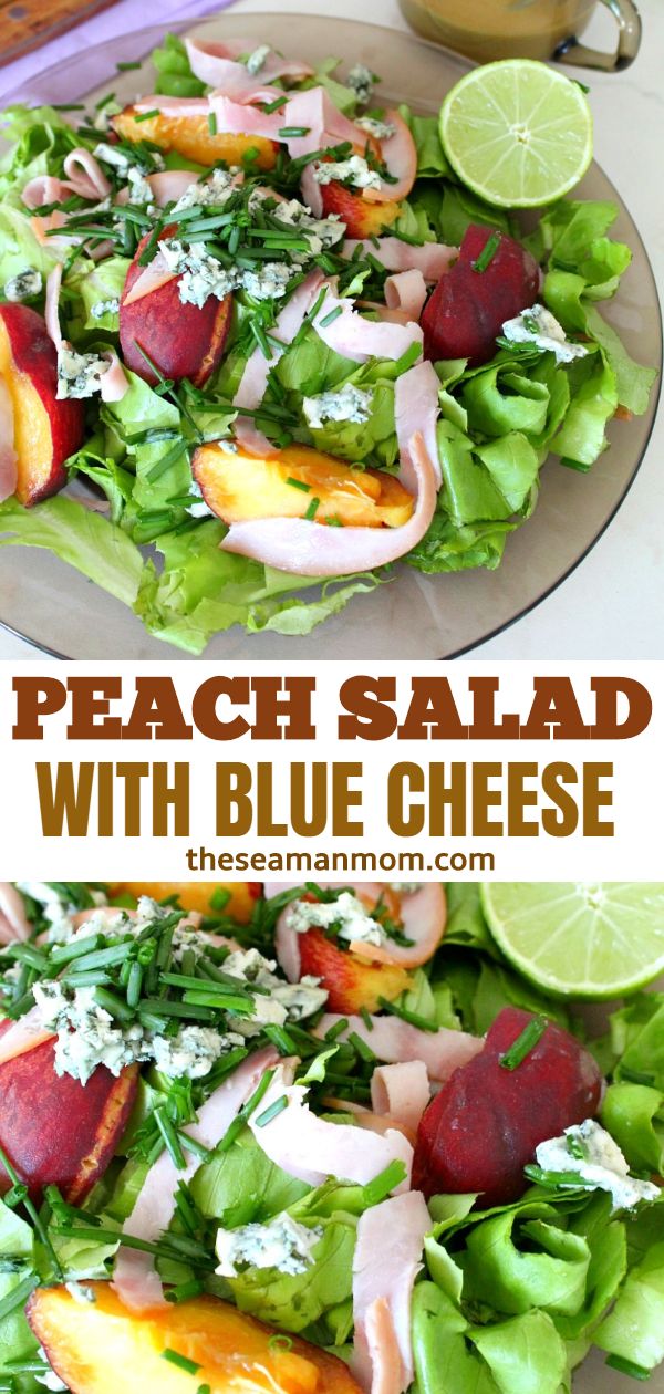 Peach salad recipe
