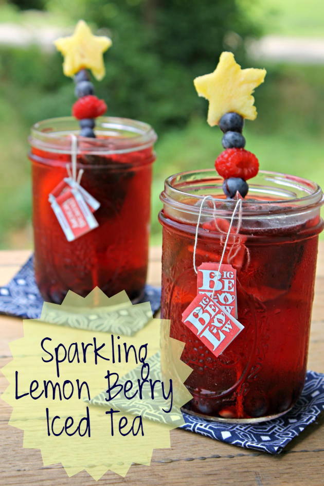 Lemon berry iced tea