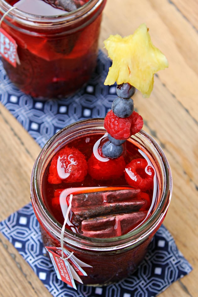 Lemon berry iced tea