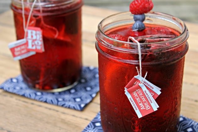 Berry iced tea