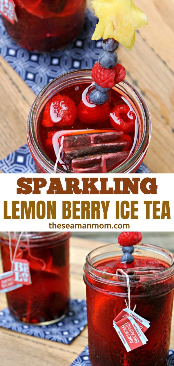 Sparkling ice tea