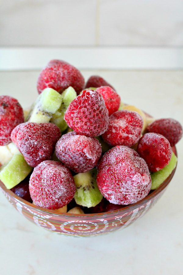 Frozen Fruit Ice Cream 5 Minutes Dairy Free Egg Free Recipe