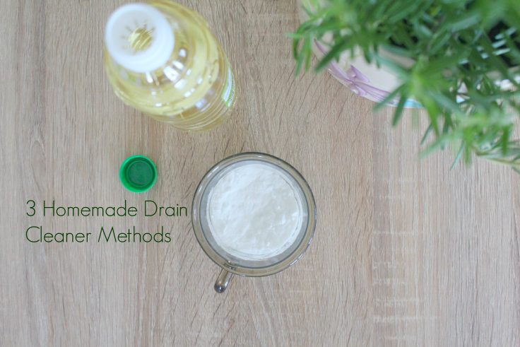 Homemade drain cleaner