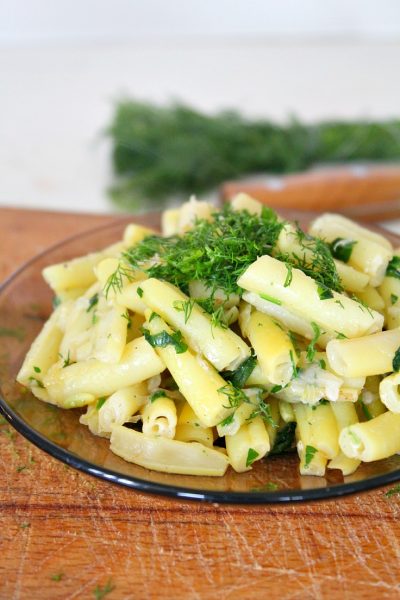 Yellow Beans With Garlic Dill Easy Peasy Creative Ideas   Yellow Beans Recipe 1 400x600 