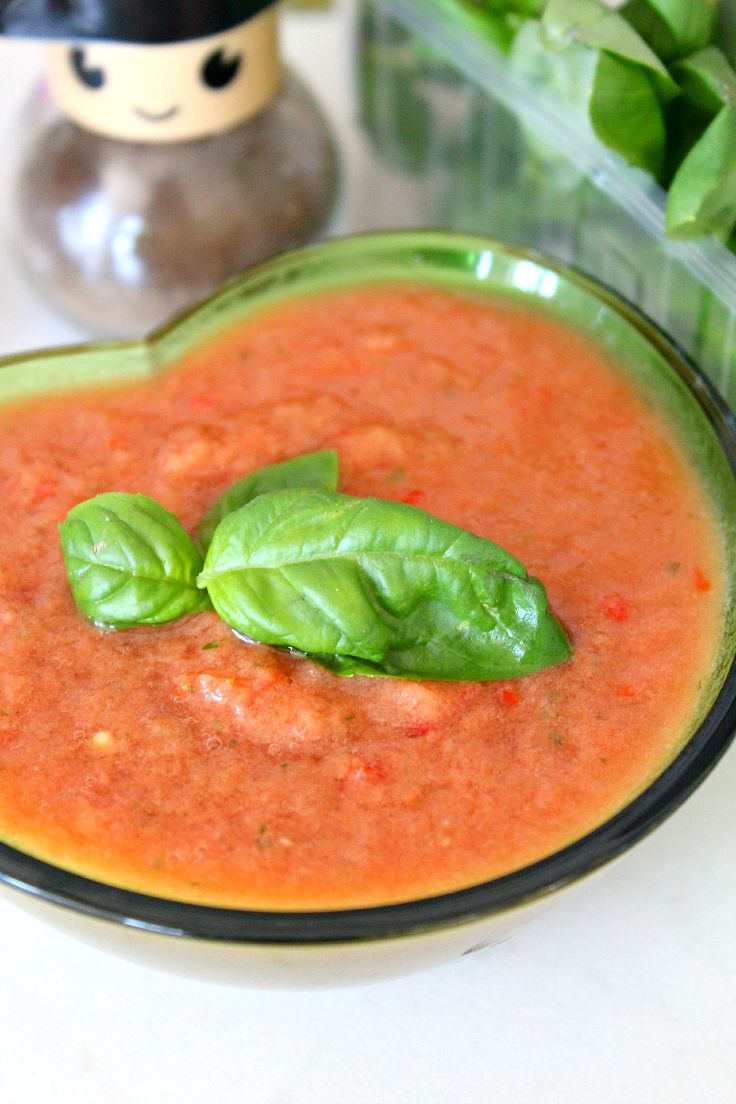 Best Gazpacho recipe aka cold tomato soup