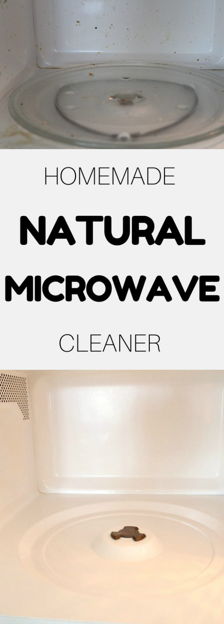 Natural way to clean microwave