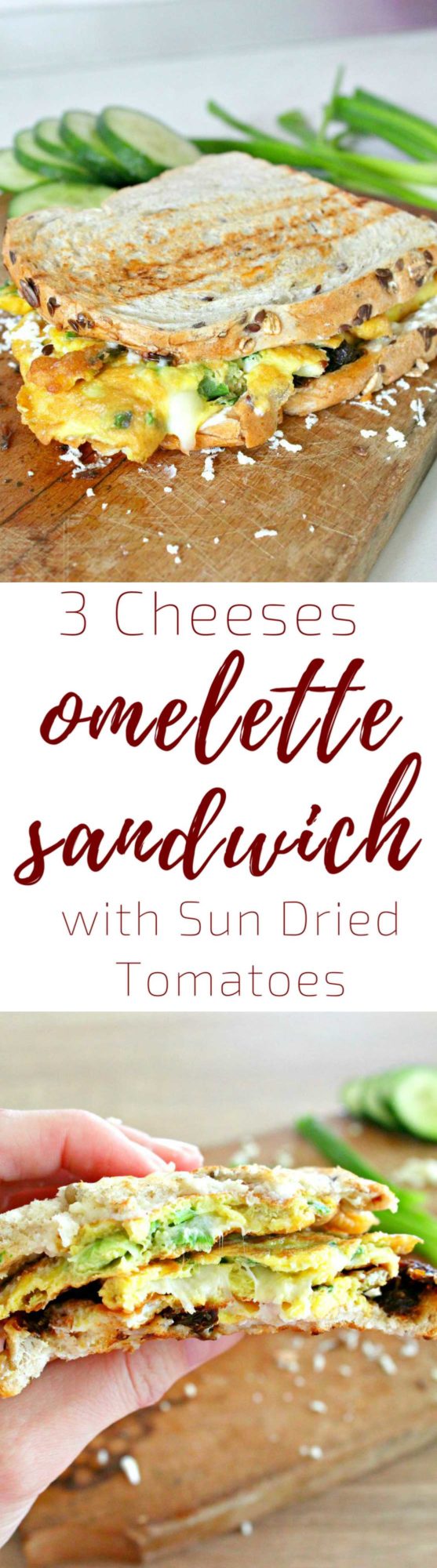 Omelette sandwich