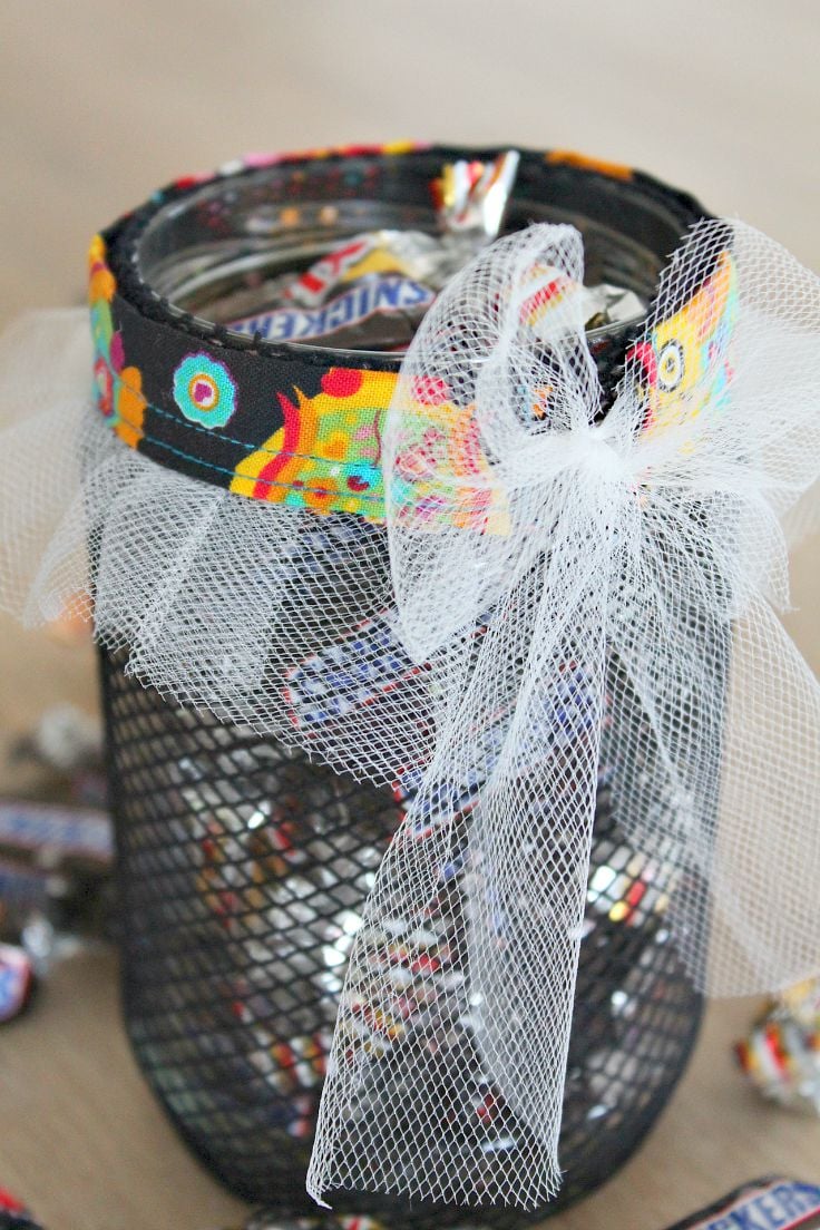 Cute Halloween Jar For Treats