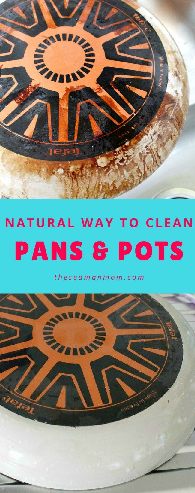 Natural way to clean pans and pots