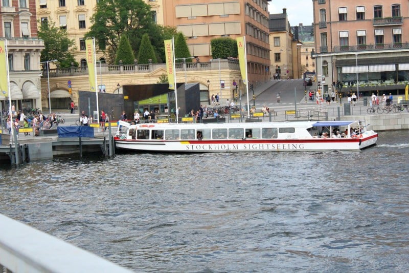 Stockholm sightseeing water ferry