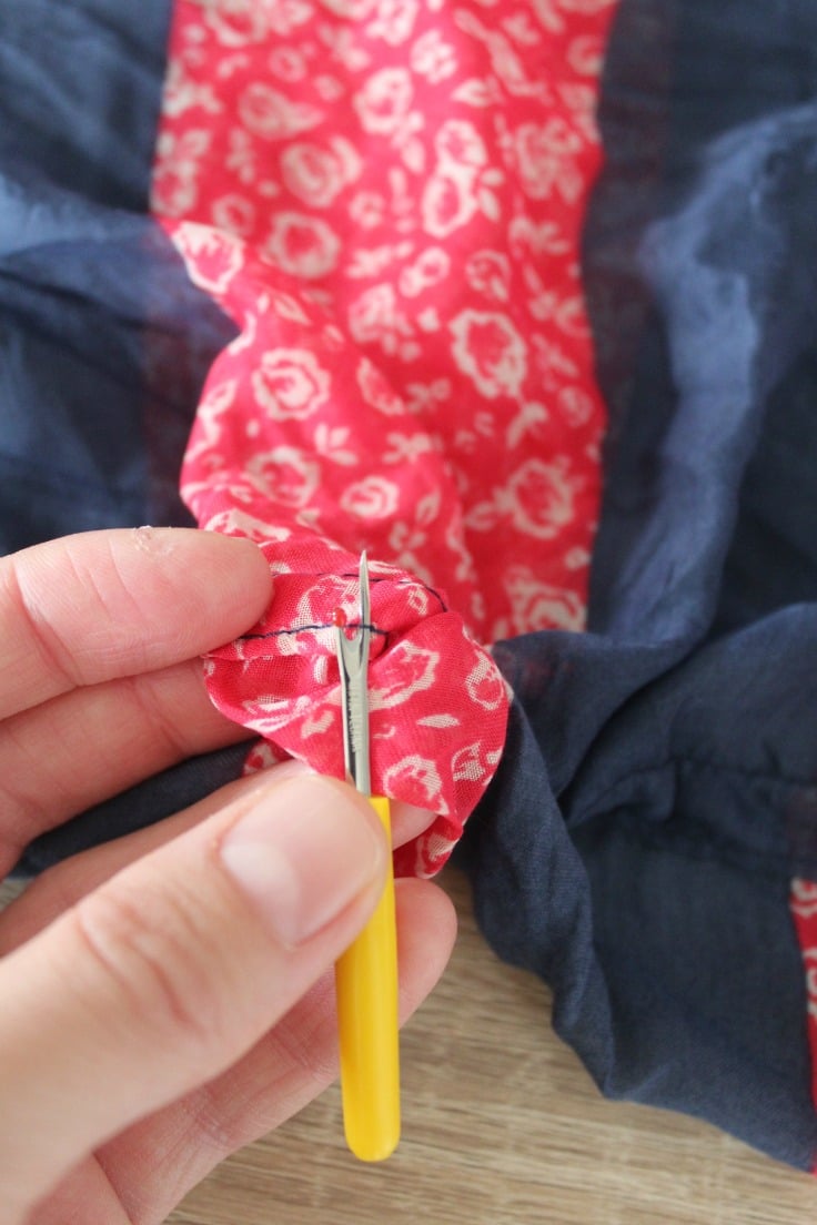 Learn How To Make A Scarf Top In 20 Minutes - Easy Peasy Creative Ideas