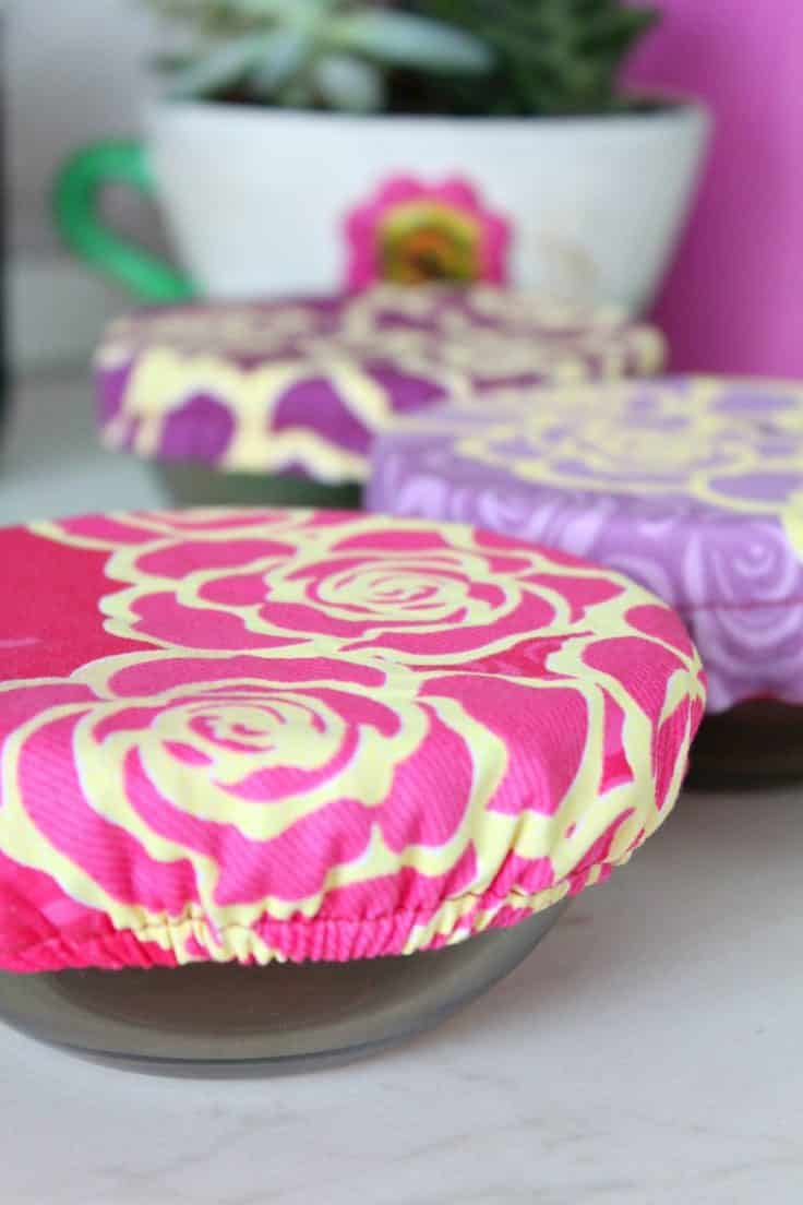 2. Adorable Fabric Bowl Covers