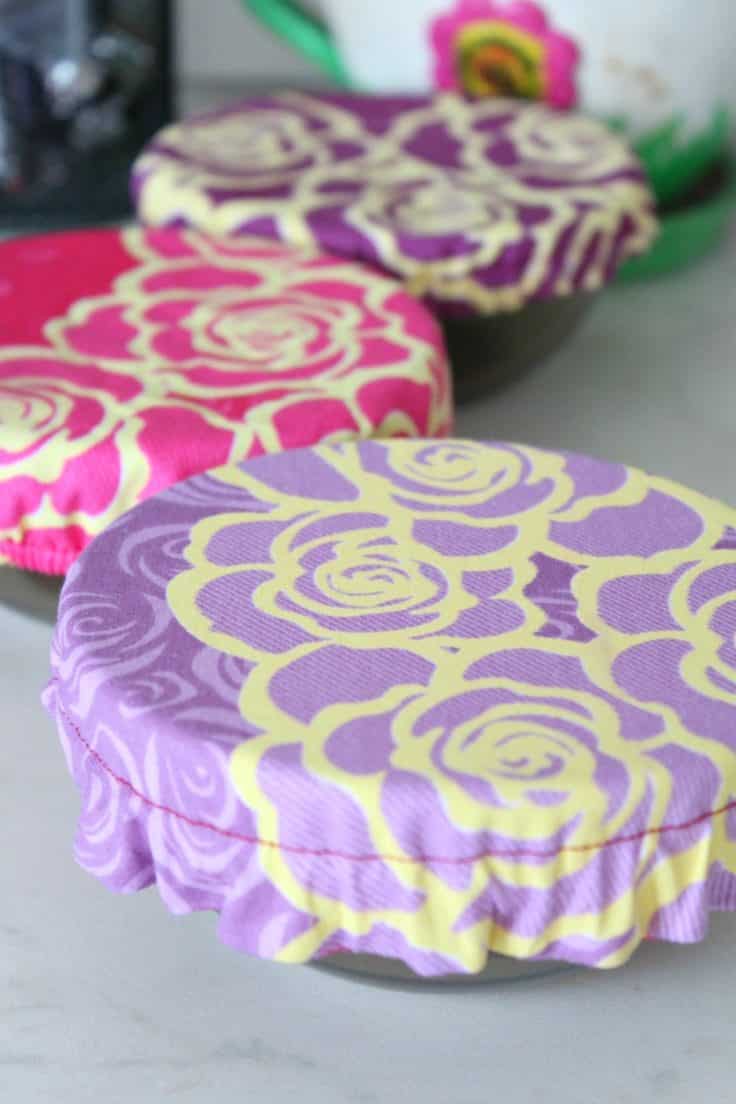 How to Sew a Reusable Bowl Cover  Free Sewing Pattern - Too Much Love