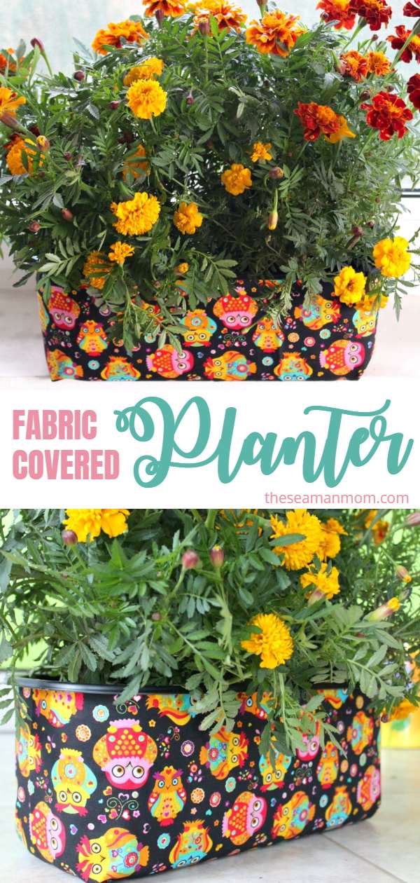 How to Make Fabric Planters