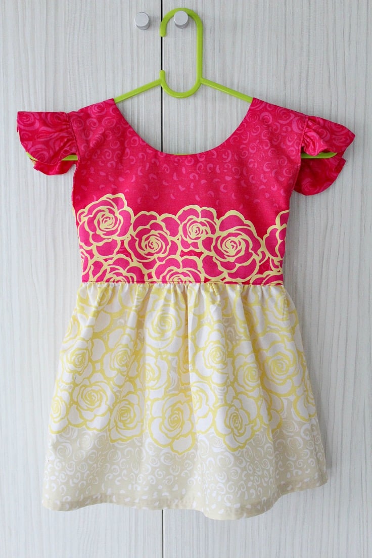 Baby dress & bloomers sewing pattern -- Sunny Dress & Bloomers