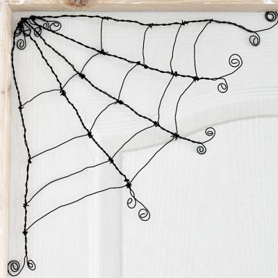 Spooky Cute DIY Spider Web