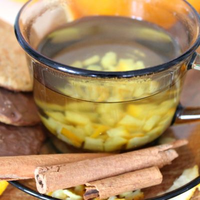 Orange peel tea recipe