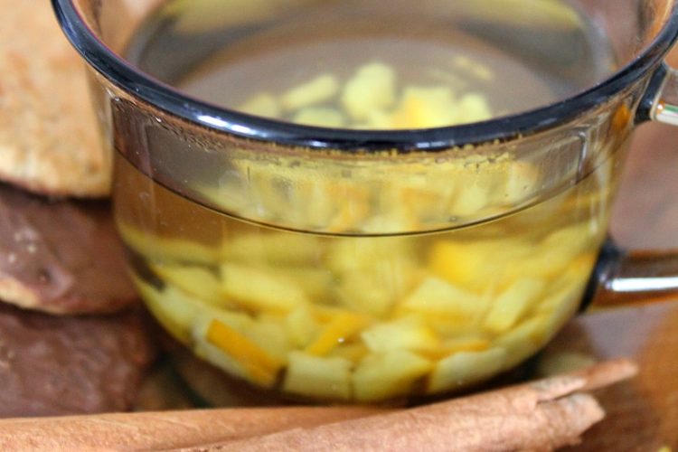 Orange peel tea recipe