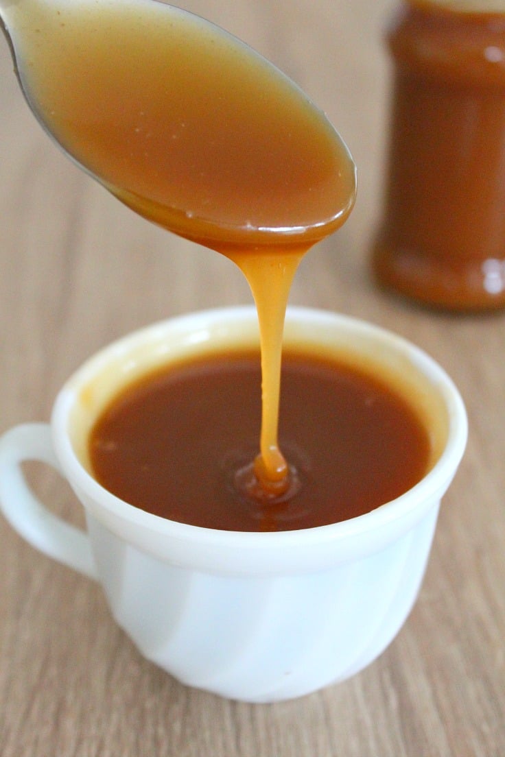 Salted Caramel Sauce recipe | Easy Peasy Creative Ideas