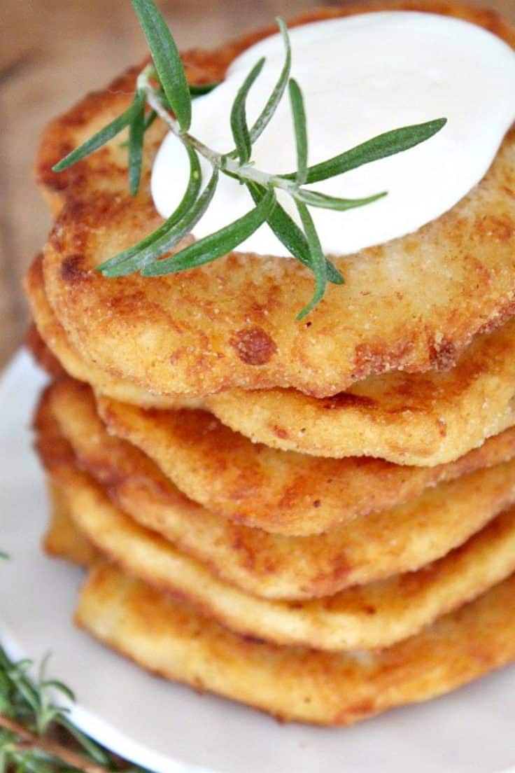 Mashed potato pancakes recipe