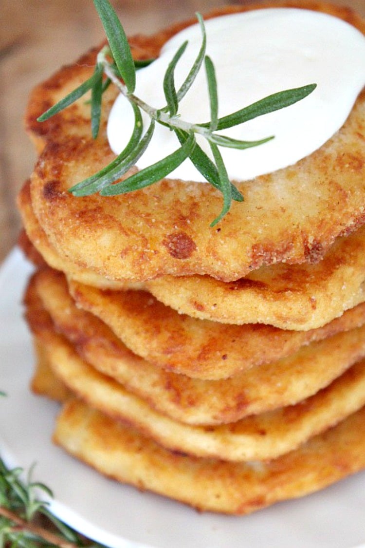 Delicious MASHED POTATO PANCAKES - Easy Peasy Creative Ideas