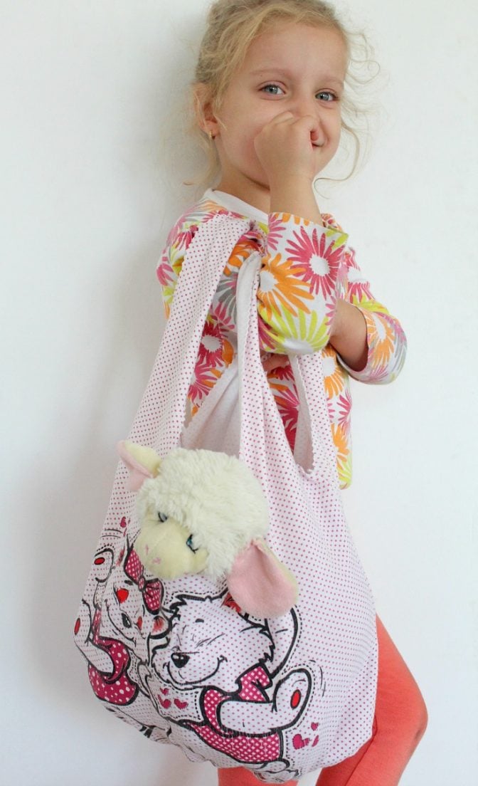 No Sew Tshirt Bag Great Summer Activity For Kids