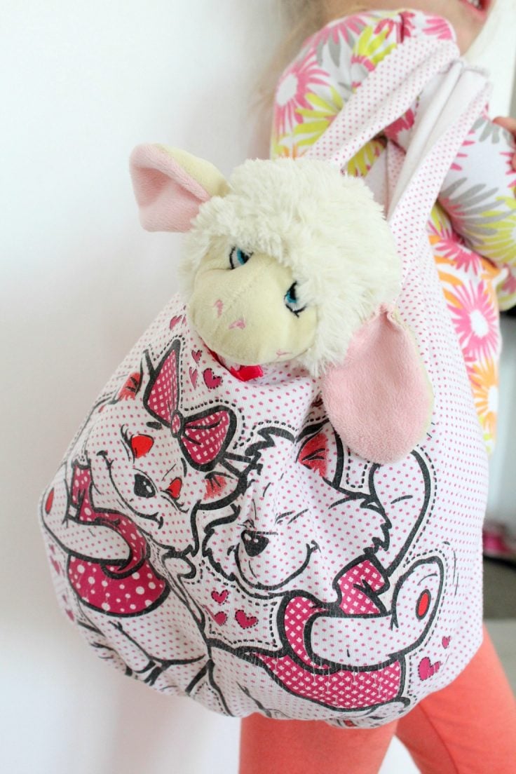 No Sew Tote Bag tutorial