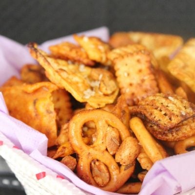 Spicy Asian Party Mix snack