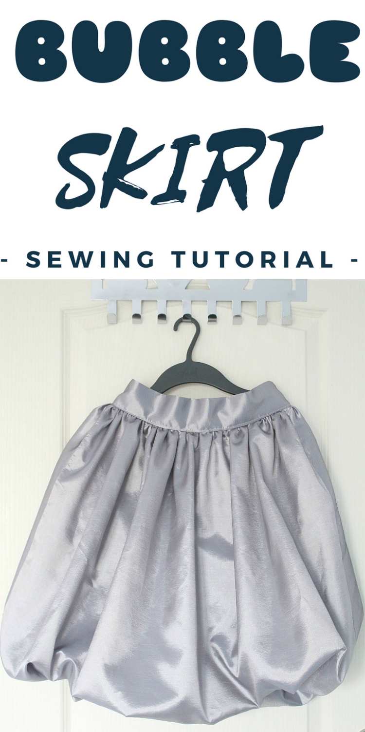 How To Make A Bubble Skirt Easy Sewing Tutorial