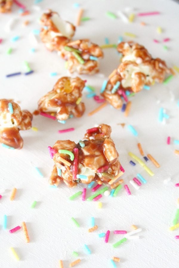 Chocolate Covered Popcorn Christmas treat