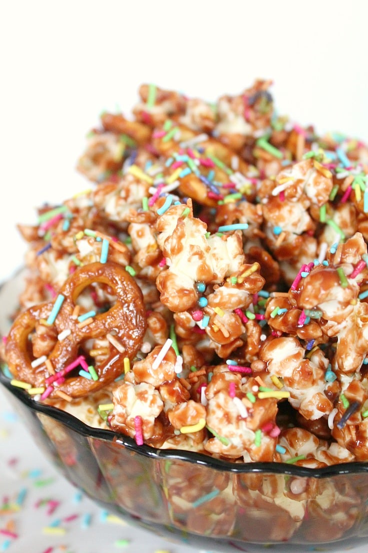 Chocolate covered popcorn